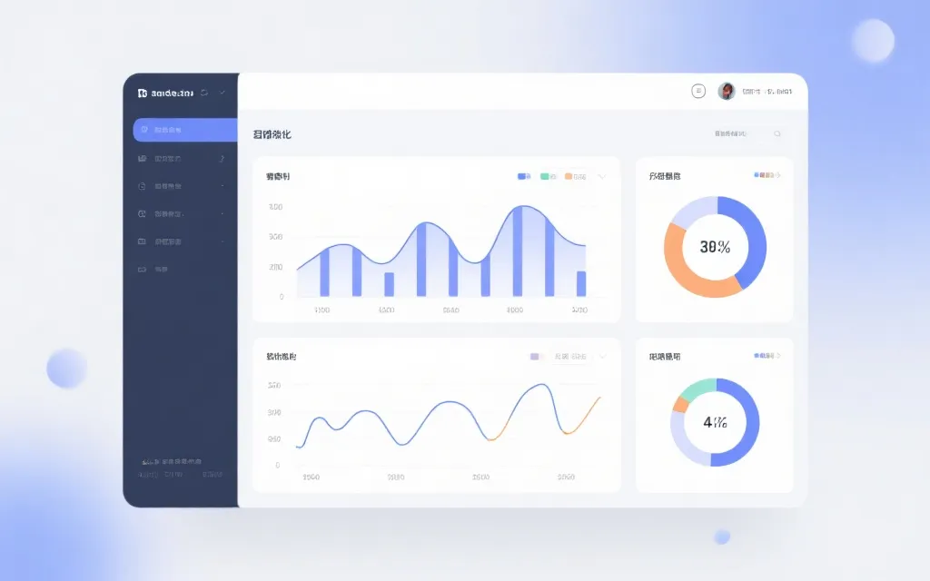 数据图表界面展示